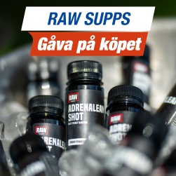 F gva nr du handlar fr 500 kr frn RAW SUPPS